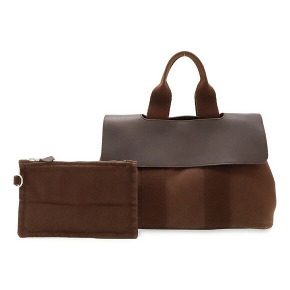 Hermes Valparaiso PM Toilchevron Handbag - Picture 1 of 8